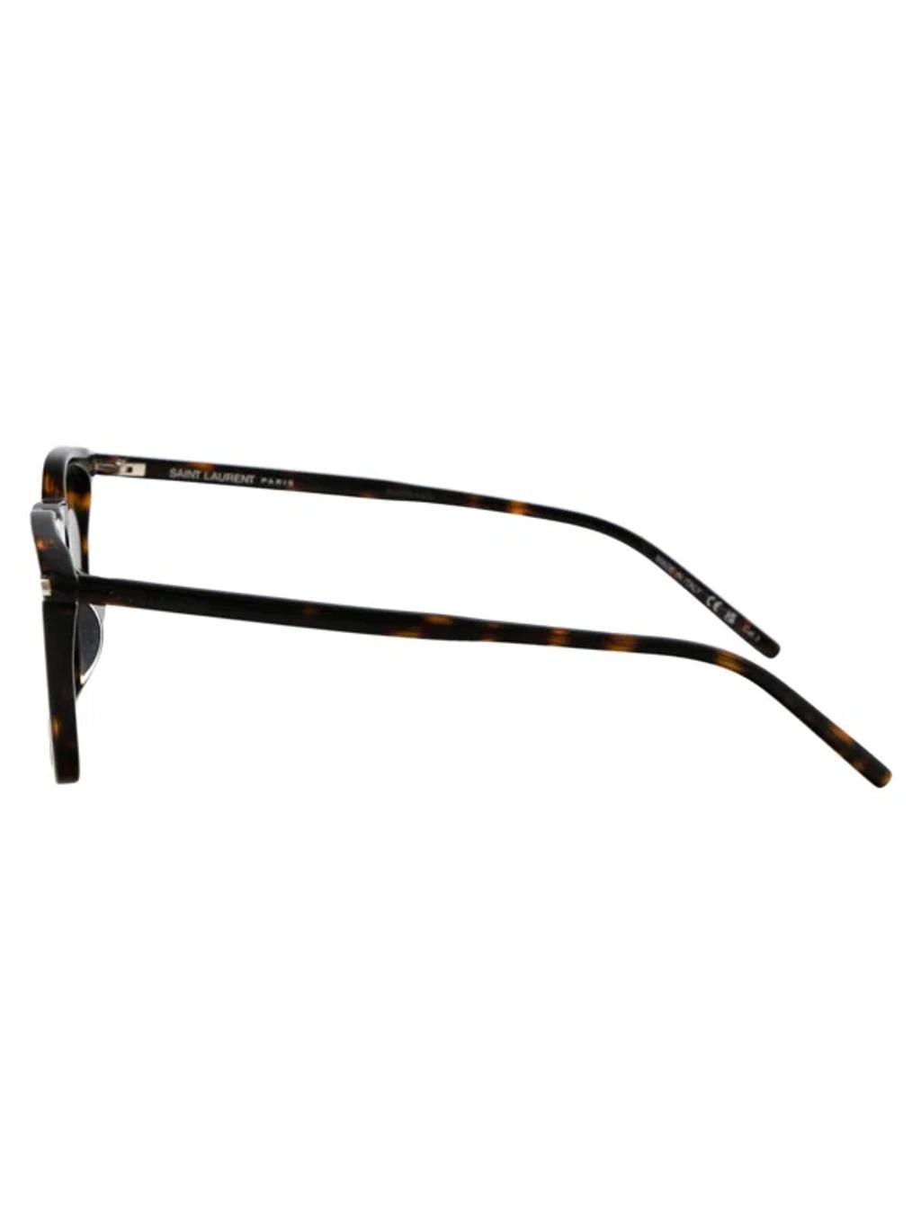 CARTIER Sunglasses In Gold Brown Green Product Image