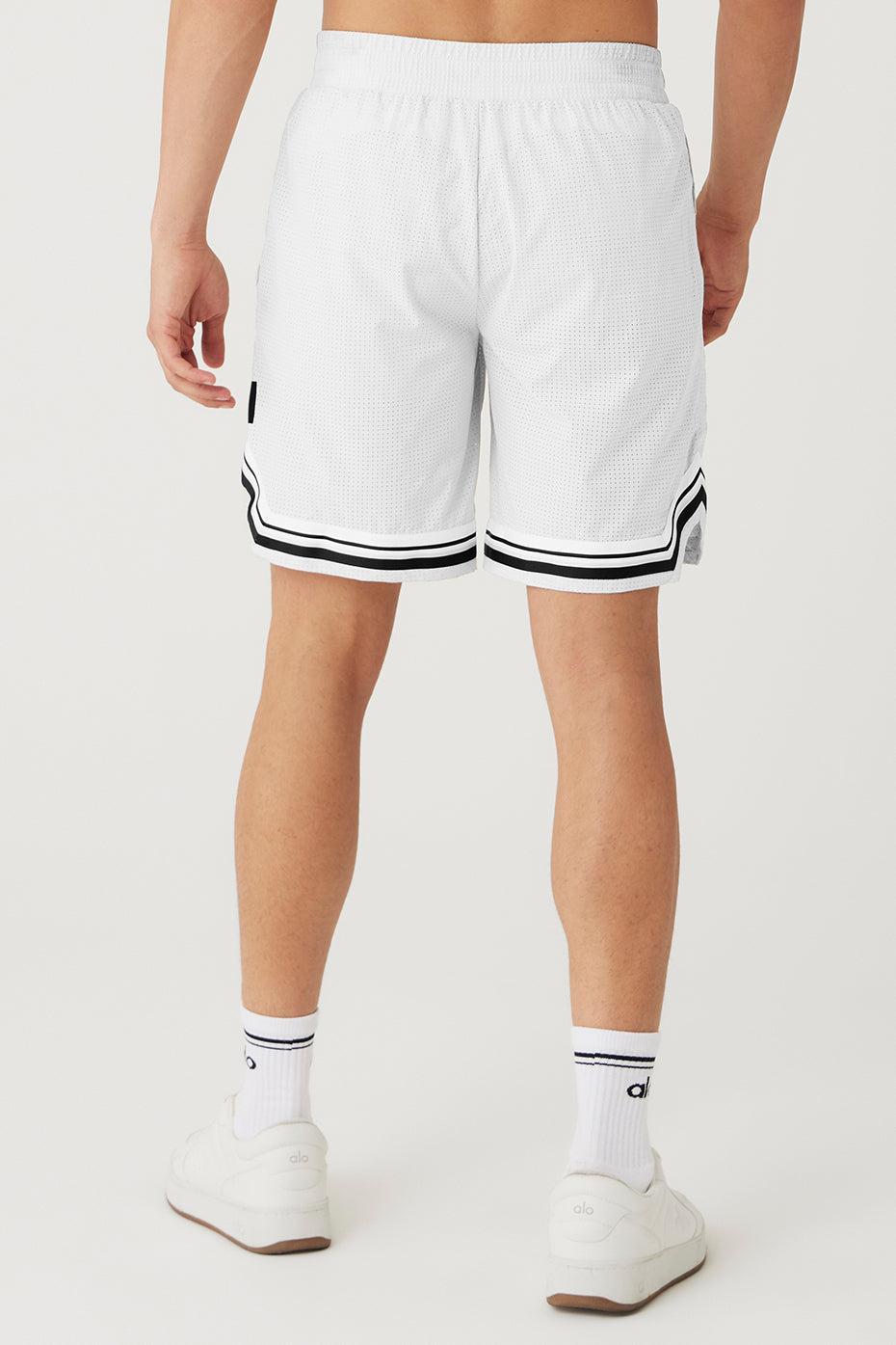 9" Traction Arena Short - White Male Product Image