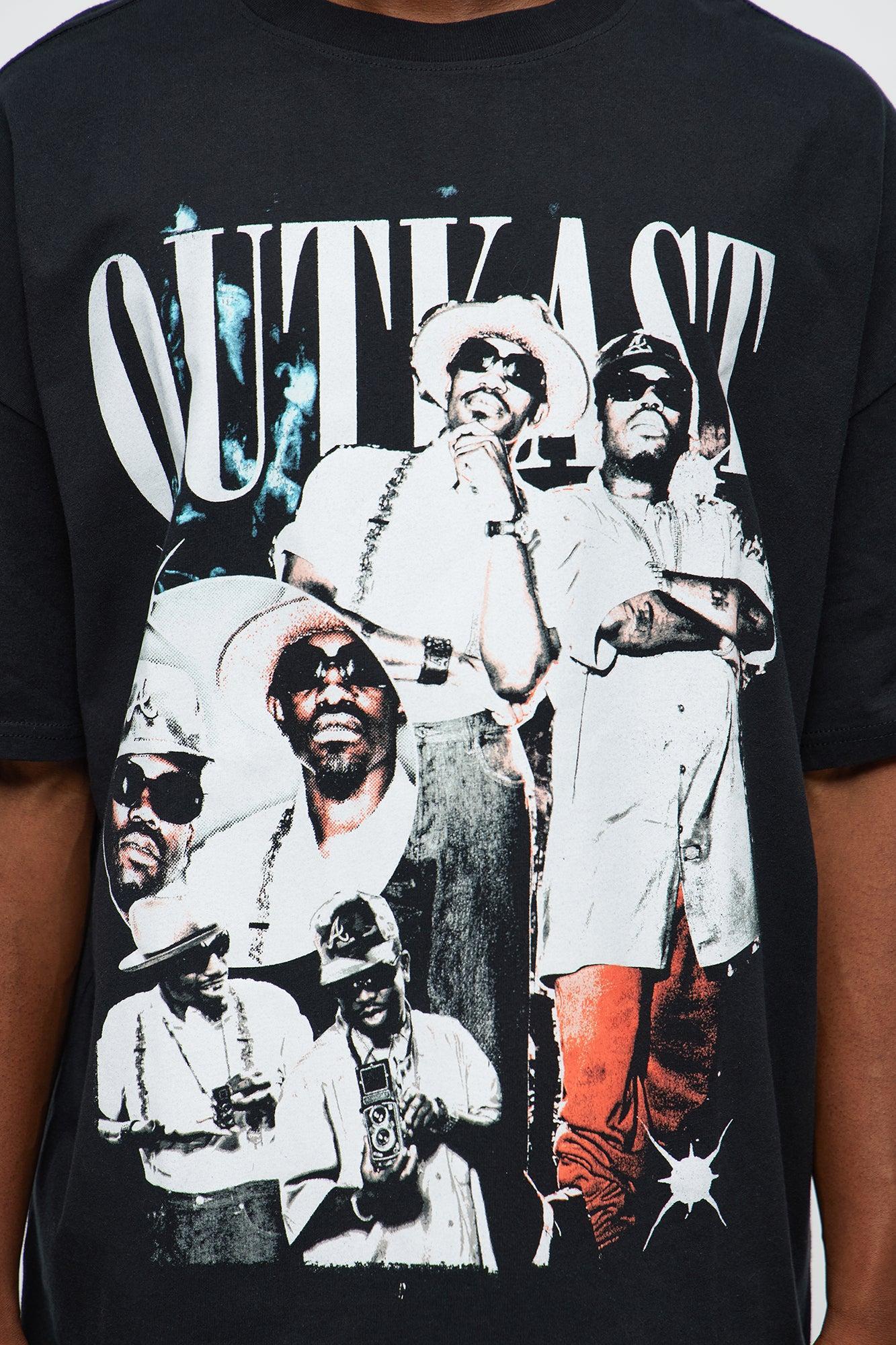 Outkast Is Everlasting Oversized Short Sleeve Tee - Black Product Image