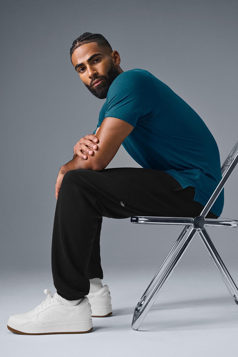 Triumph Raglan Tee - Oceanic Teal Product Image