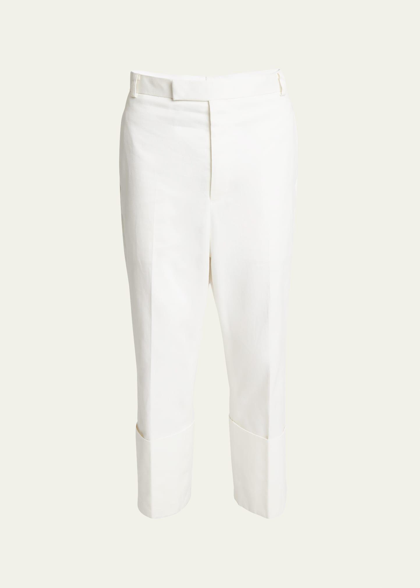 Mens Drop-Crotch Twill Pants Product Image