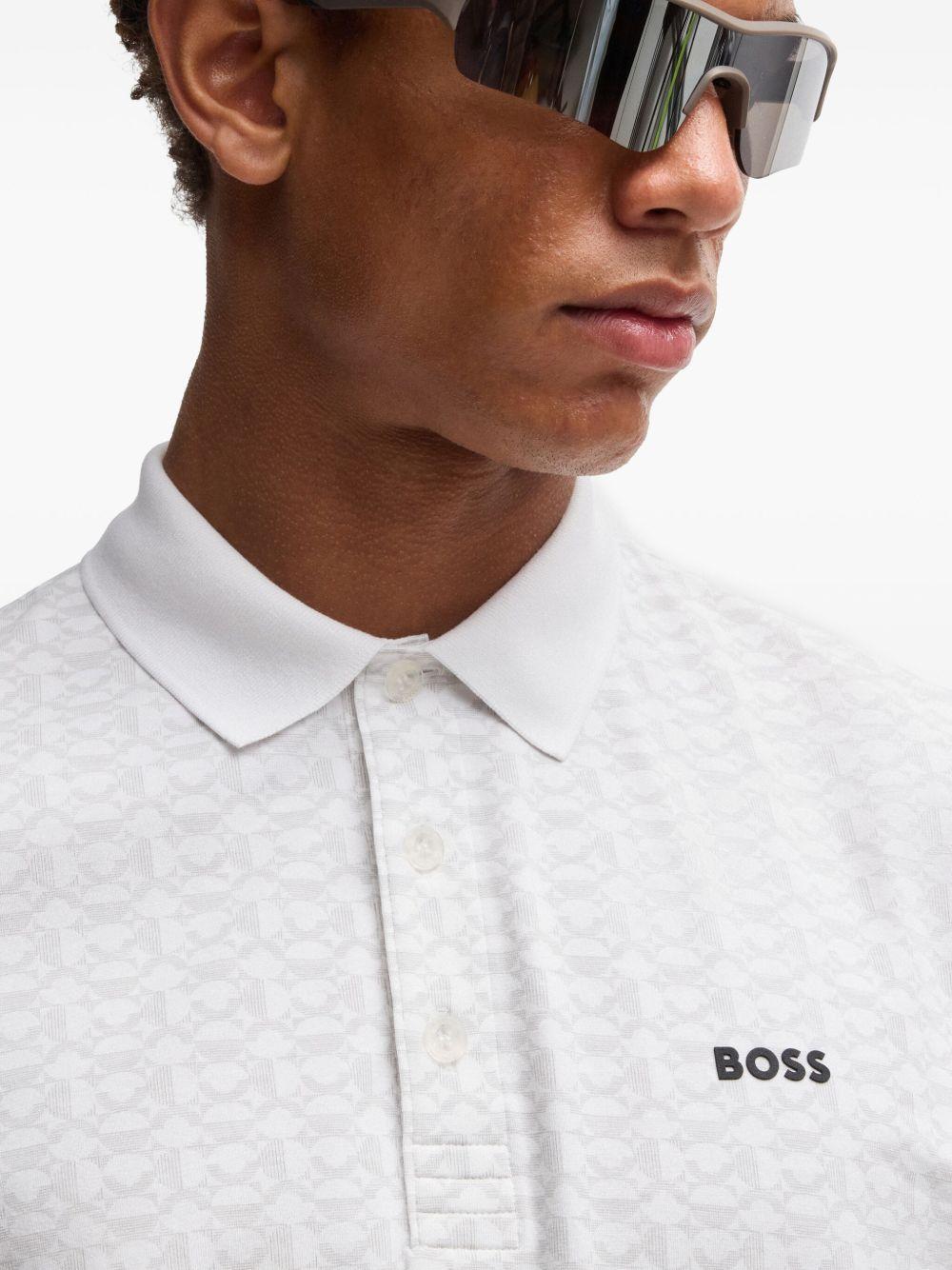 printed polo shirt Product Image