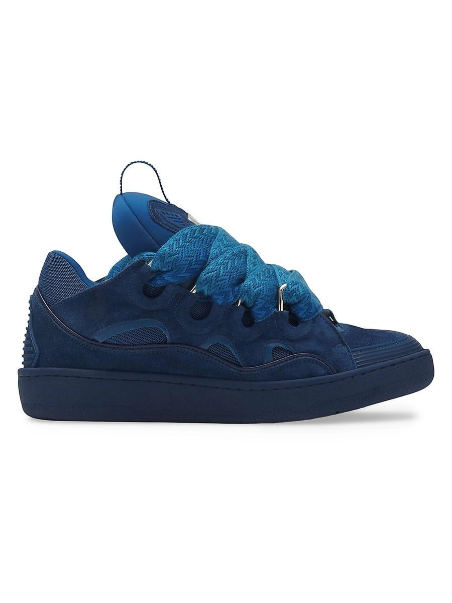 Mens Curb Suede Low-Top Sneakers Product Image