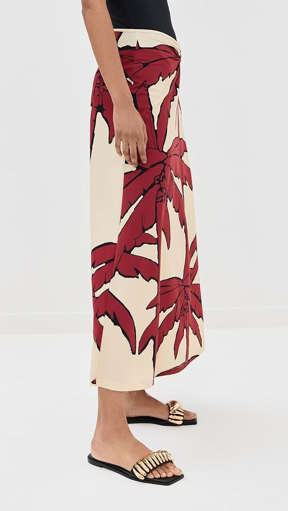Johanna Ortiz Palms Breath Of Life Midi Skirt | Shopbop Product Image
