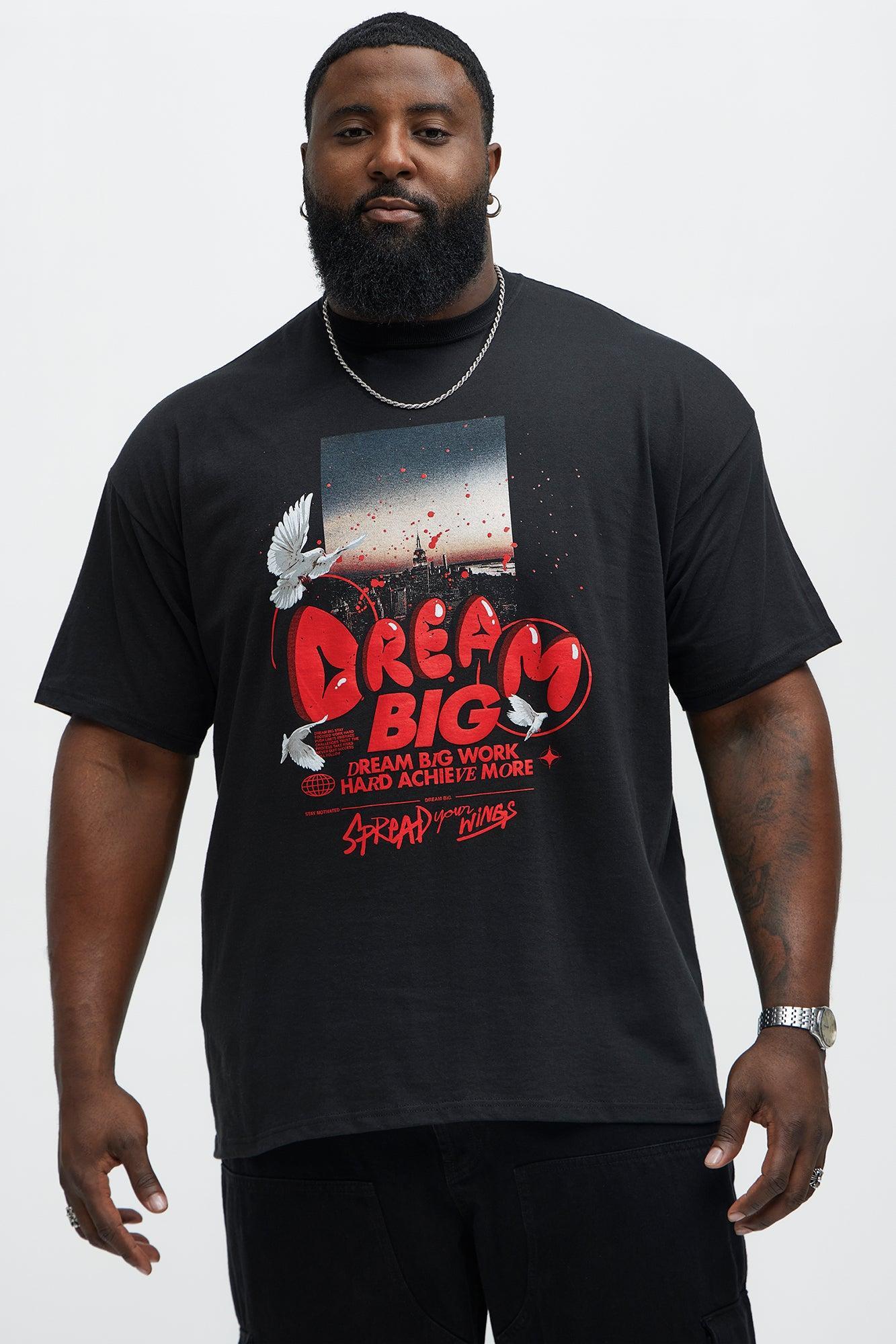 Dream Big In The City Short Sleeve Tee - Black Product Image