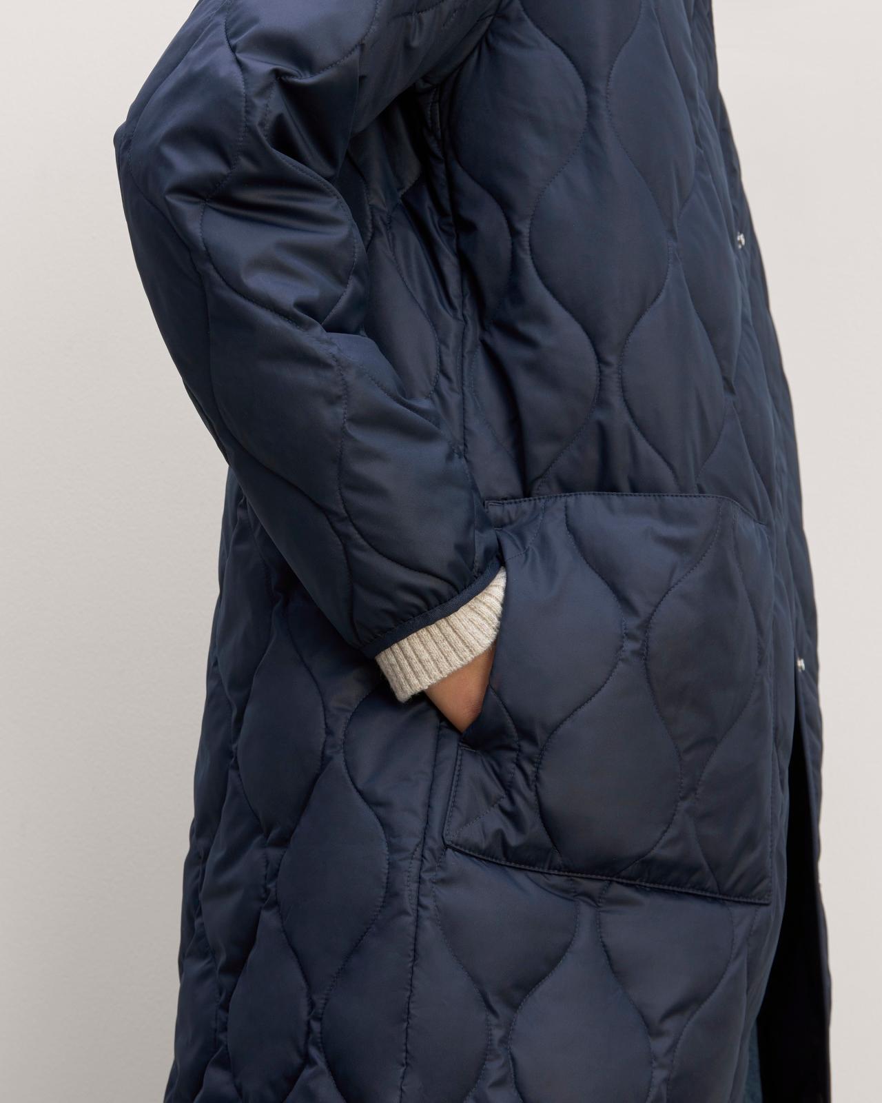 The Long Quilted Liner Product Image