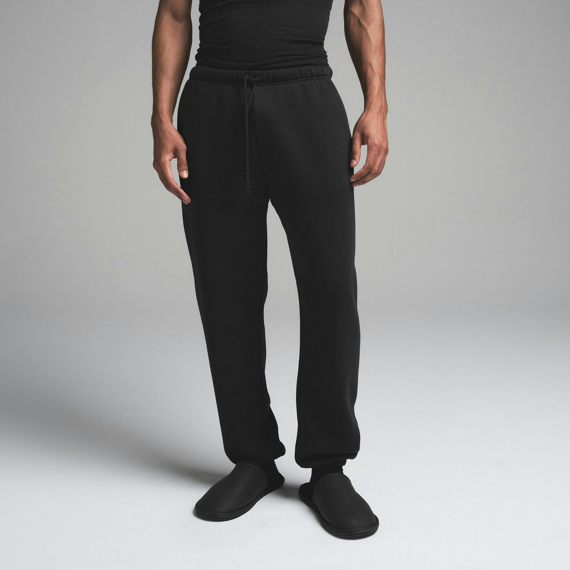 FLEECE LOUNGE MENS RELAXED JOGGER | WASHED ONYX Product Image