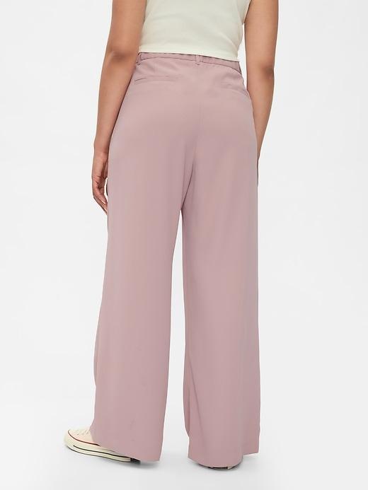 365 High Rise Pleated Trousers Product Image