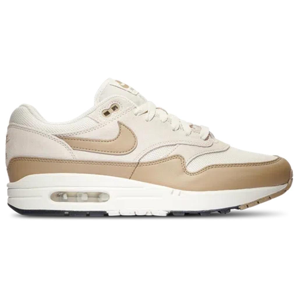 Nike Mens Nike Air Max 1 - Mens Running Shoes Black/Monarch/White Product Image