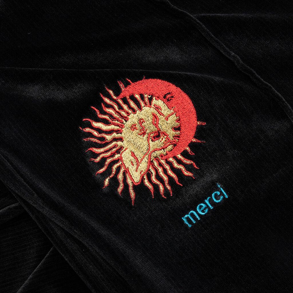Merci Velour Pants - Black Male Product Image