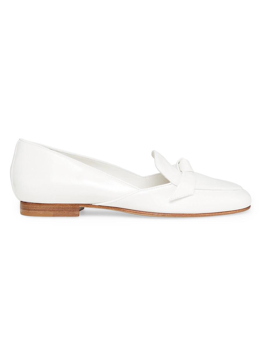 Womens Clarita Leather Belgian Loafers Product Image