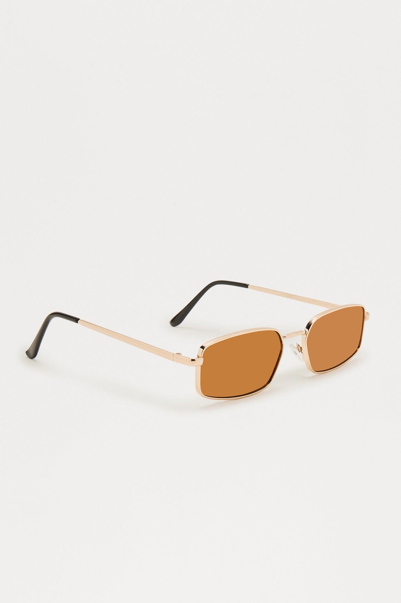 Sunset View Square Sunglasses - Brown Product Image