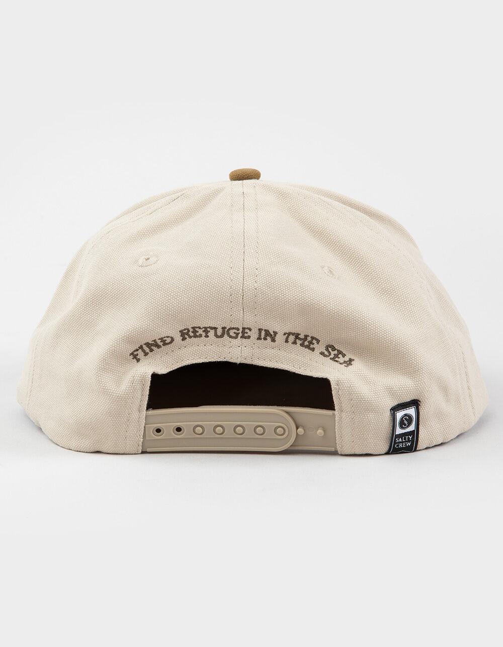 SALTY CREW Old School 5 Panel Snapback Hat - Cream Combo Product Image
