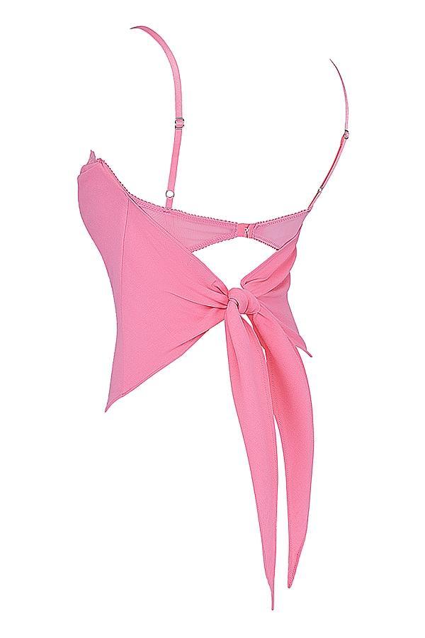 Aurelia French Pink Hanky Hem Top Product Image