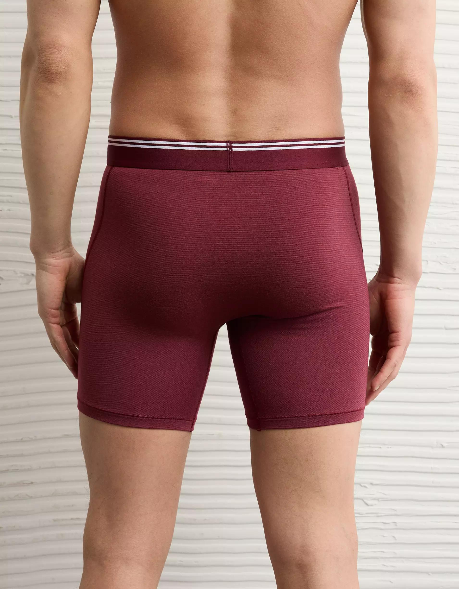 AEO Men's Eggplant 6" Ultra Soft Boxer Brief Product Image