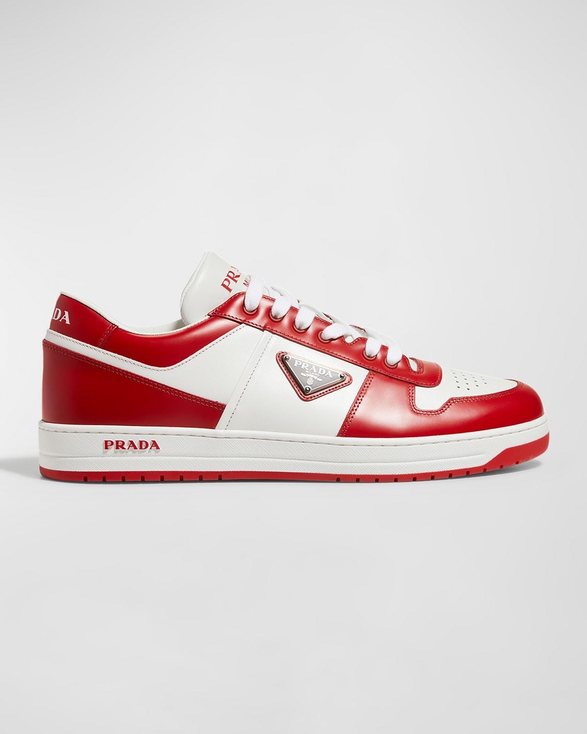 Mens Downtown Leather Sneakers Product Image