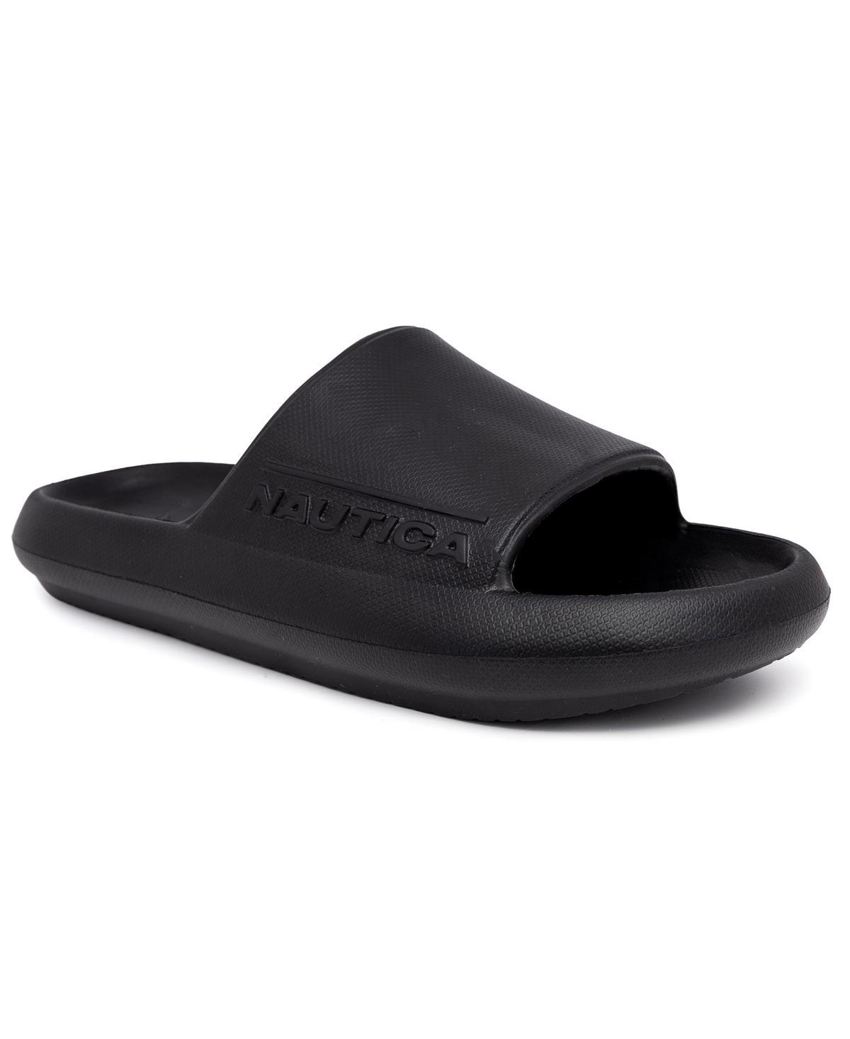 Nautica Men's Dacio Flip Flops, Size: 8, Black Product Image