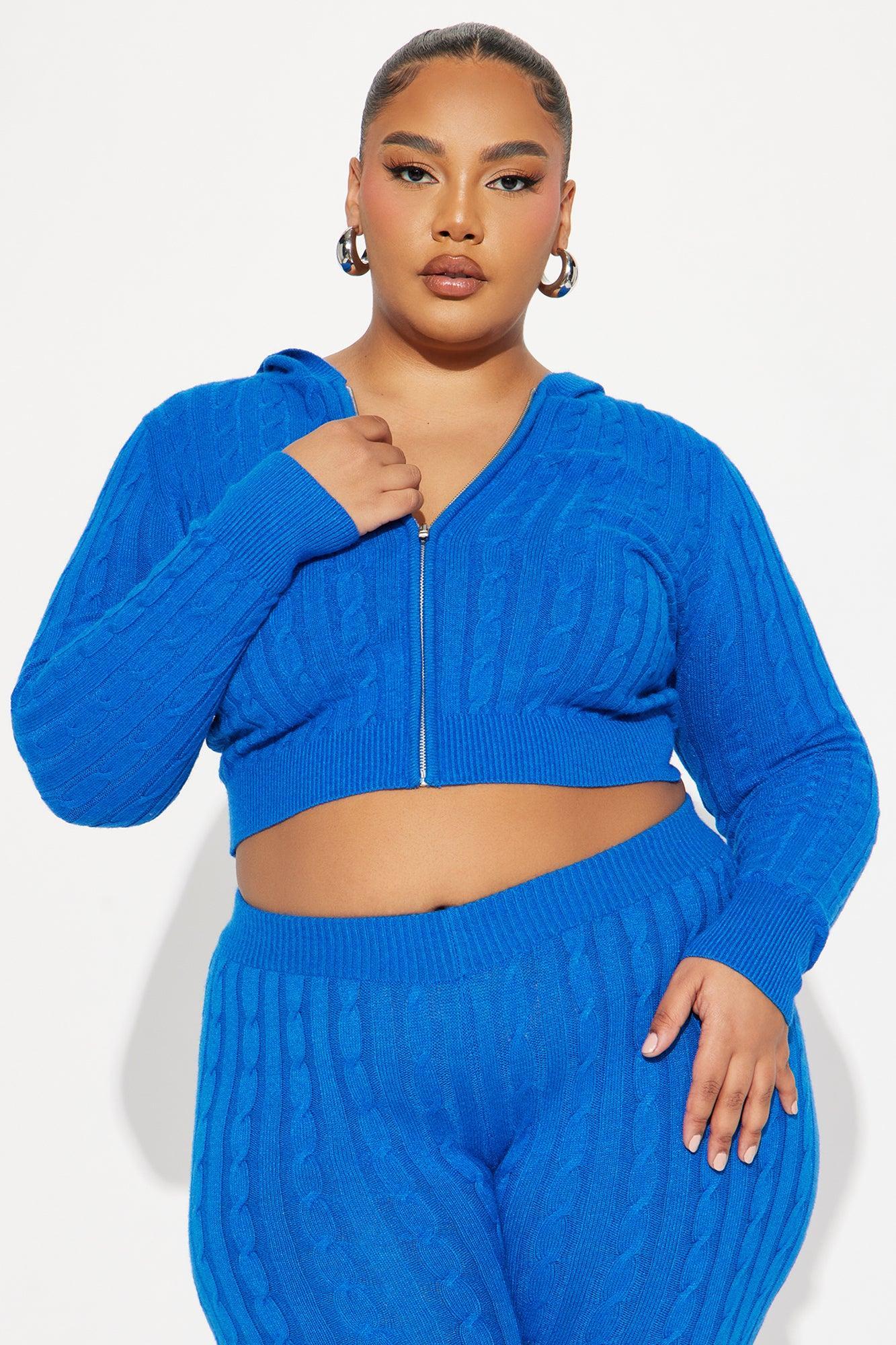 Rylee Sweater Legging Set - Royal Product Image