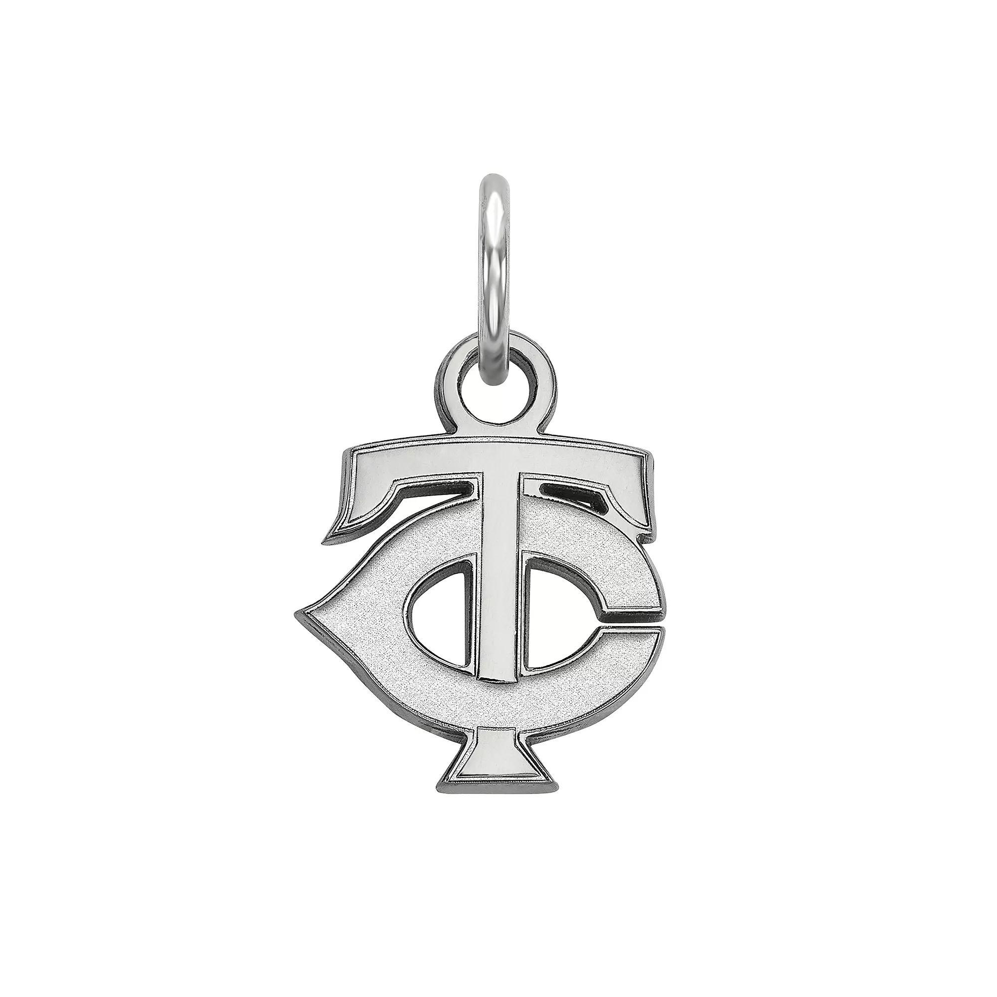 LogoArt Sterling Silver Minnesota Twins Extra-Small Pendant, Women's, Size: 16 mm, Gold Tone Product Image