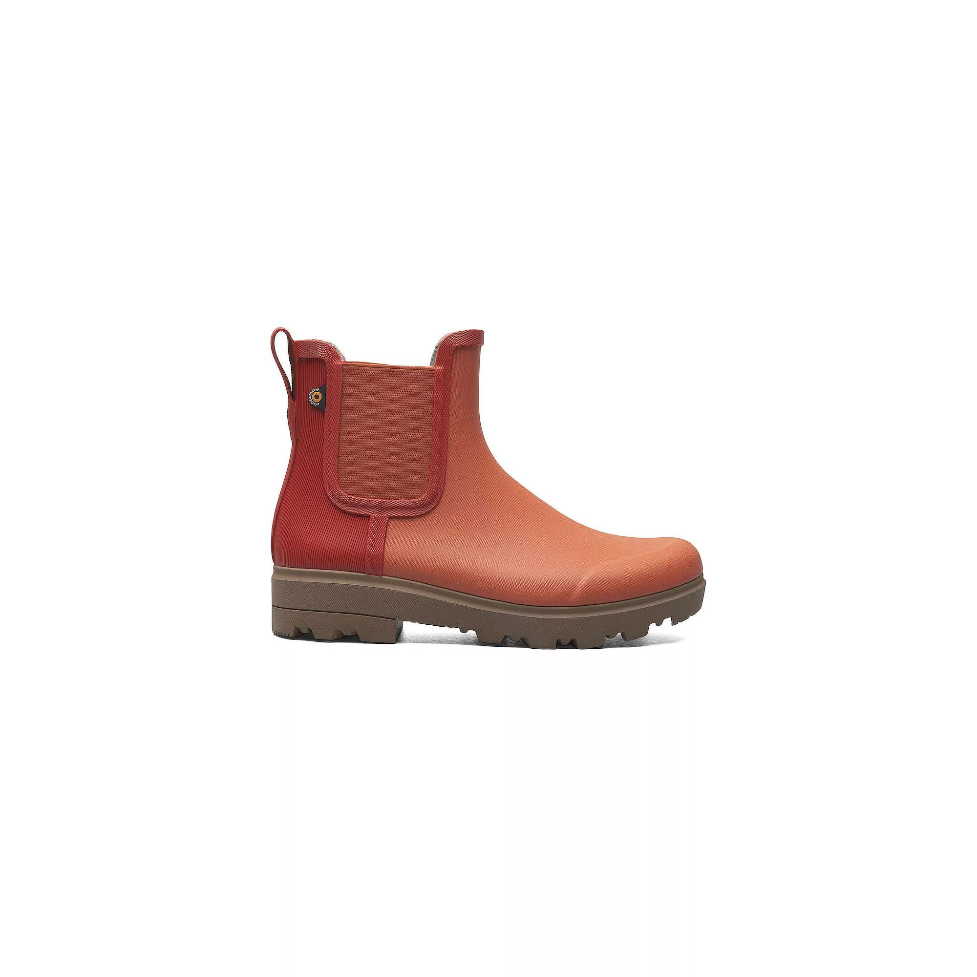 Bogs Holly Women's Chelsea Rain Boots, Size: 8, Green Ash Product Image