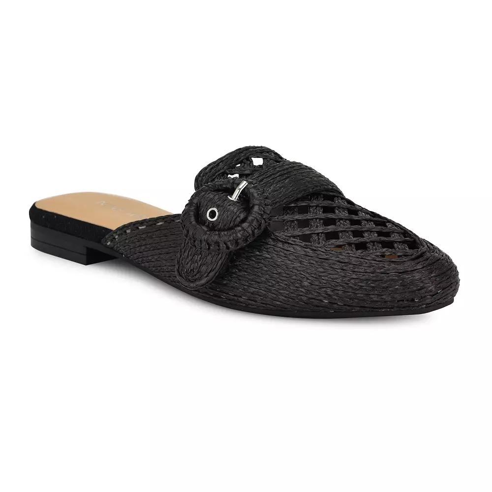 Nine West Caspe Women's Casual Slip-On Pointy Toe Mules, Size: 6.5, Black Product Image