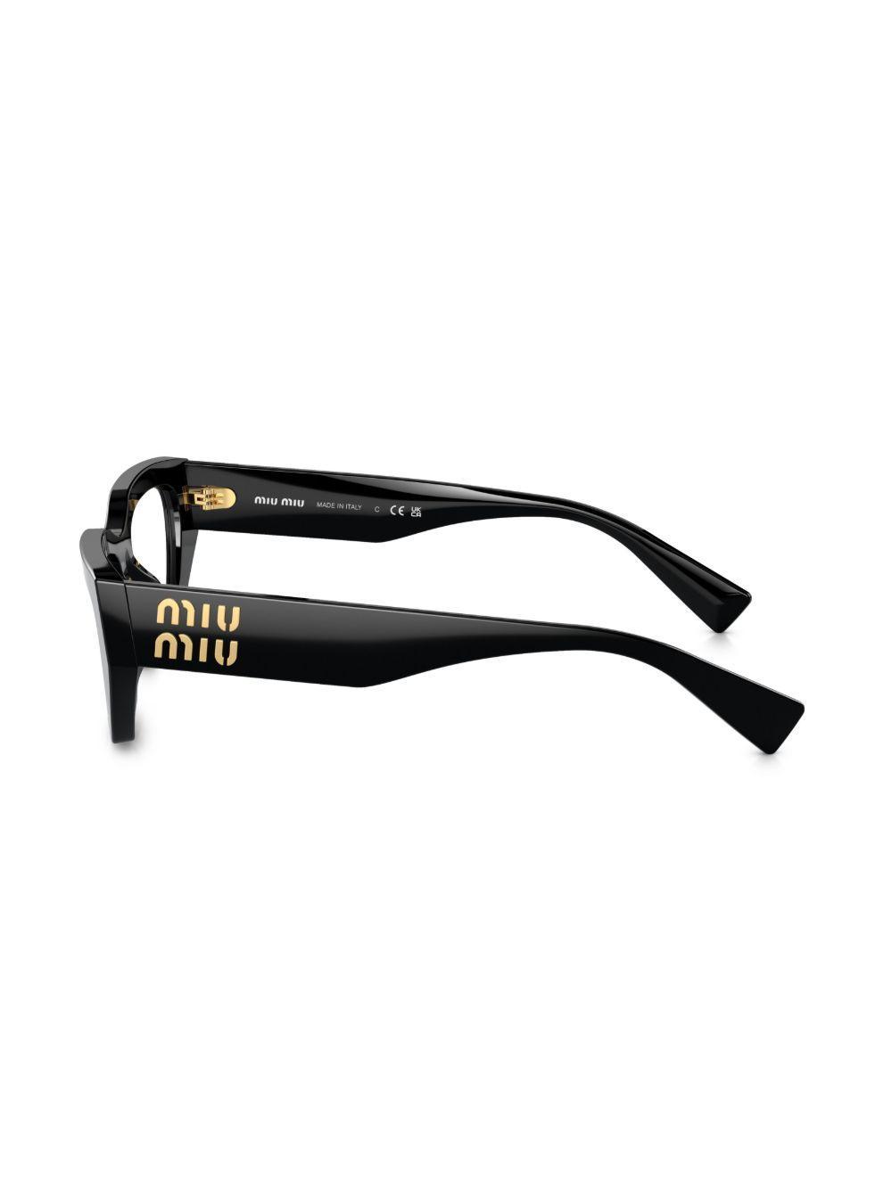 MU 03XV pilot-frame glasses Product Image