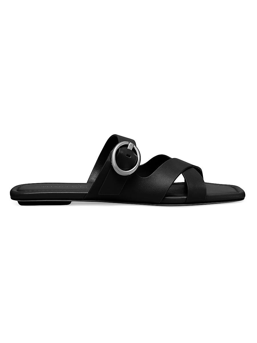 Womens Villa Suede Sandals Product Image
