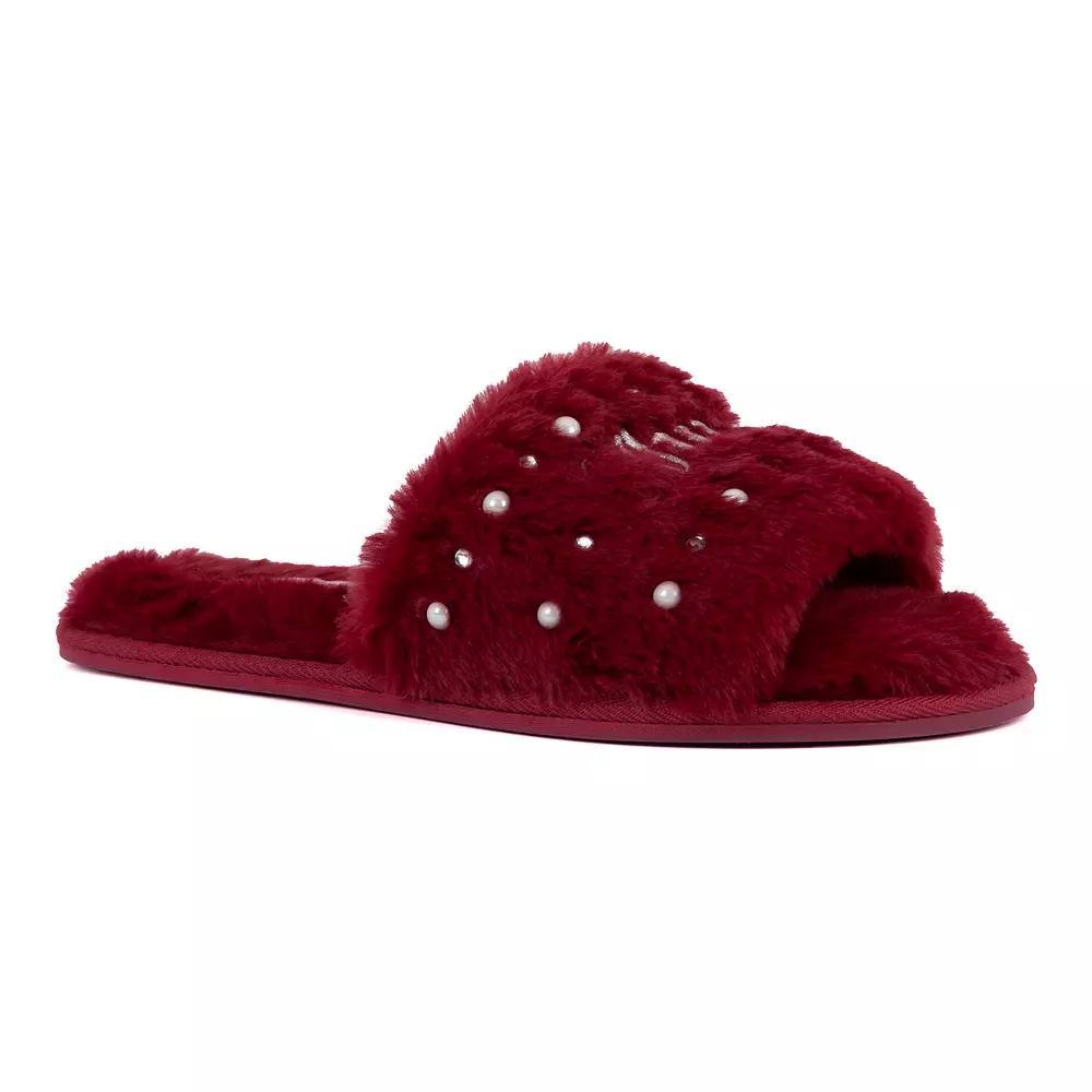 Juicy Couture Gyanna 2 Women's Open Toe Slippers, Size: 10, Blush Product Image