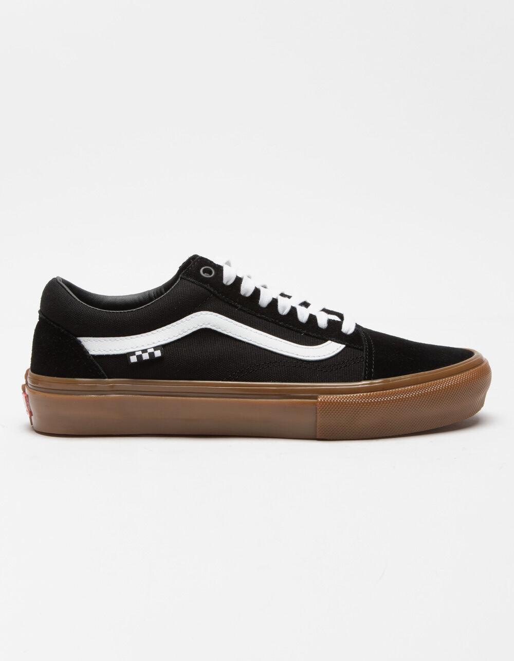 VANS Skate Black & Gum Old Skool Mens Shoes Product Image