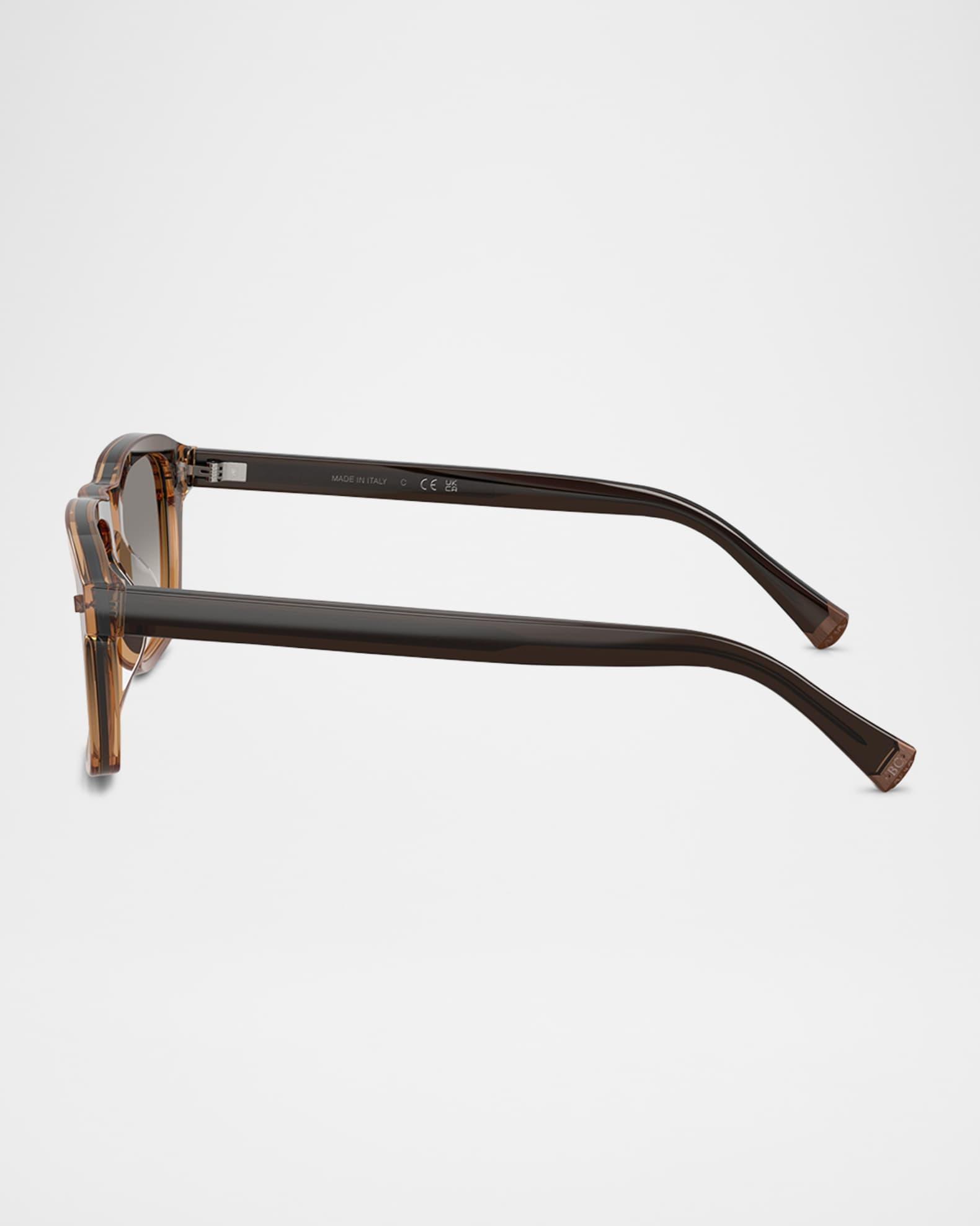 Mens BC4014S Acetate Rectangle Sunglasses Product Image
