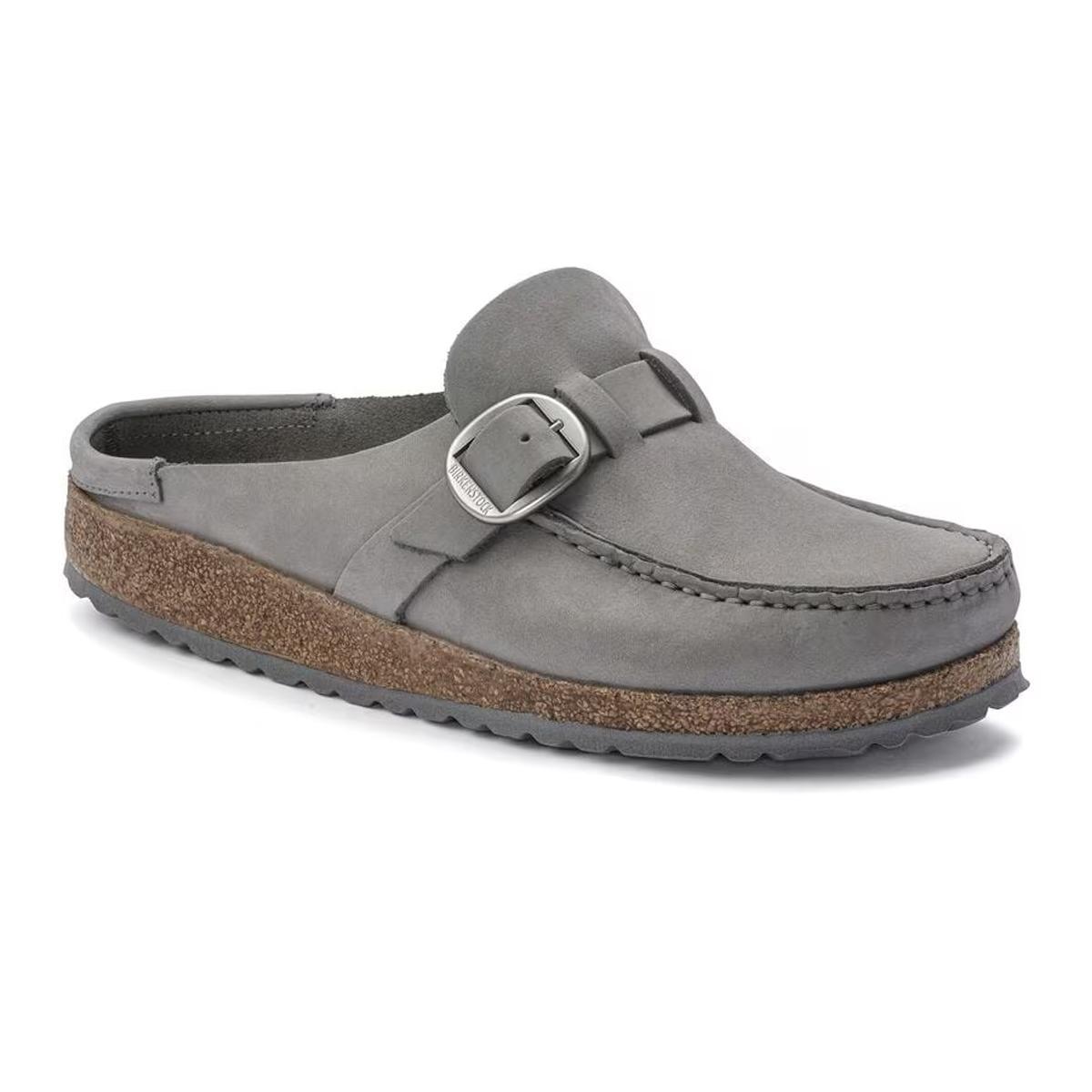 Birkenstock Buckley Nubuck Leather Clogs Product Image