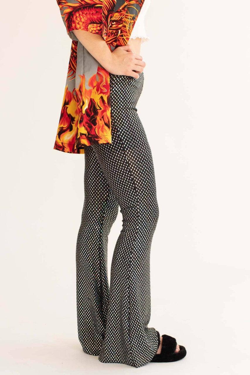 Diamond Holographic Bell Bottoms Product Image