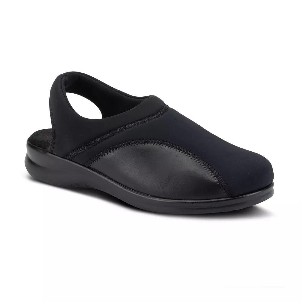 Flexus by Spring Step Flexia Women's Slingback Clogs, Size: 39, Black Product Image