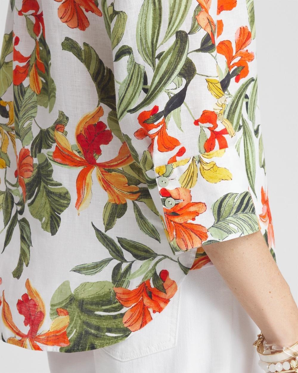 No Iron™ Linen Orchid Shirt Product Image
