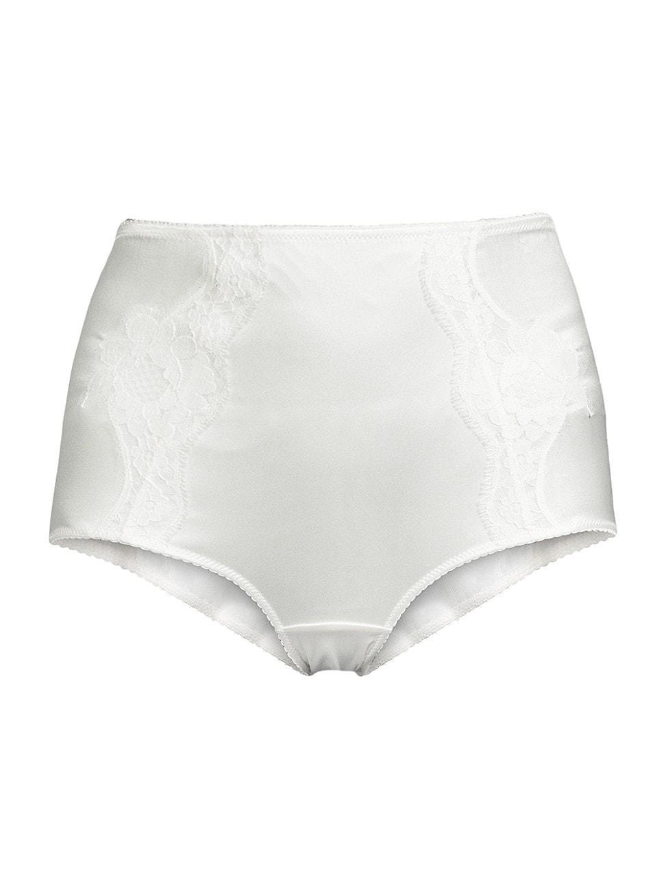 Womens High Waist Satin Briefs Product Image
