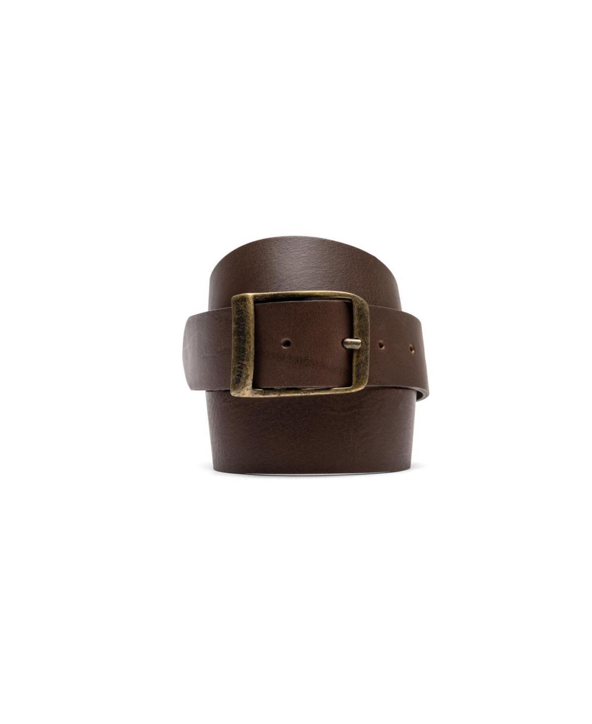 Rodd & Gunn Mens Coronet Crescent Leather Belt Product Image