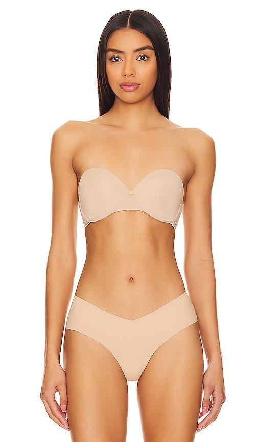 Natori Pure Luxe Strapless Contour Underwire Bra Product Image