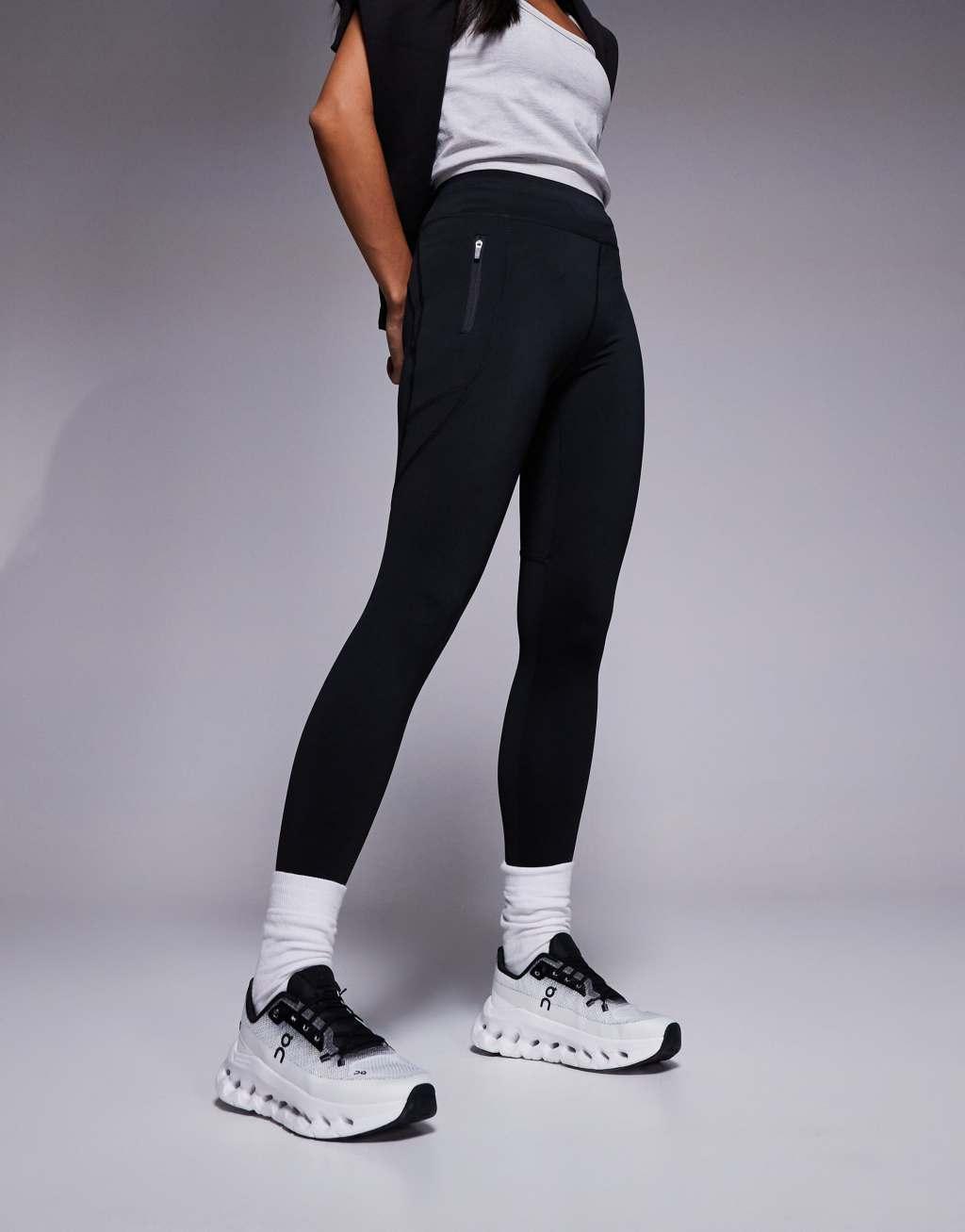 4505 Icon run tie waist legging with pocket   Product Image
