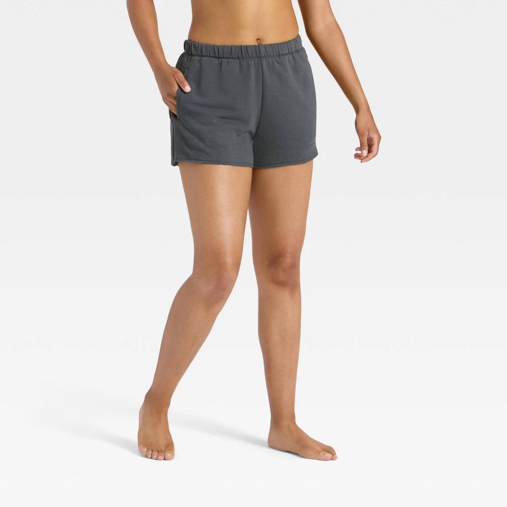 Women's French Terry Fleece Lounge Shorts - Wild Fable™ Product Image