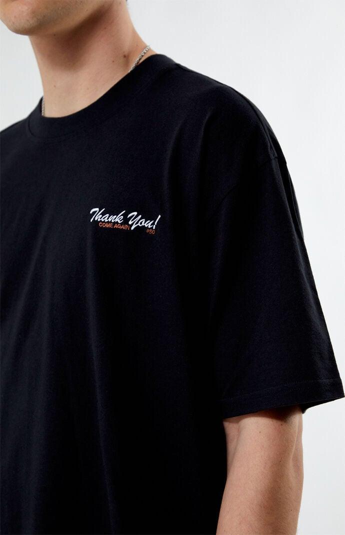 Men's Thanks Embroidered T-Shirt Product Image
