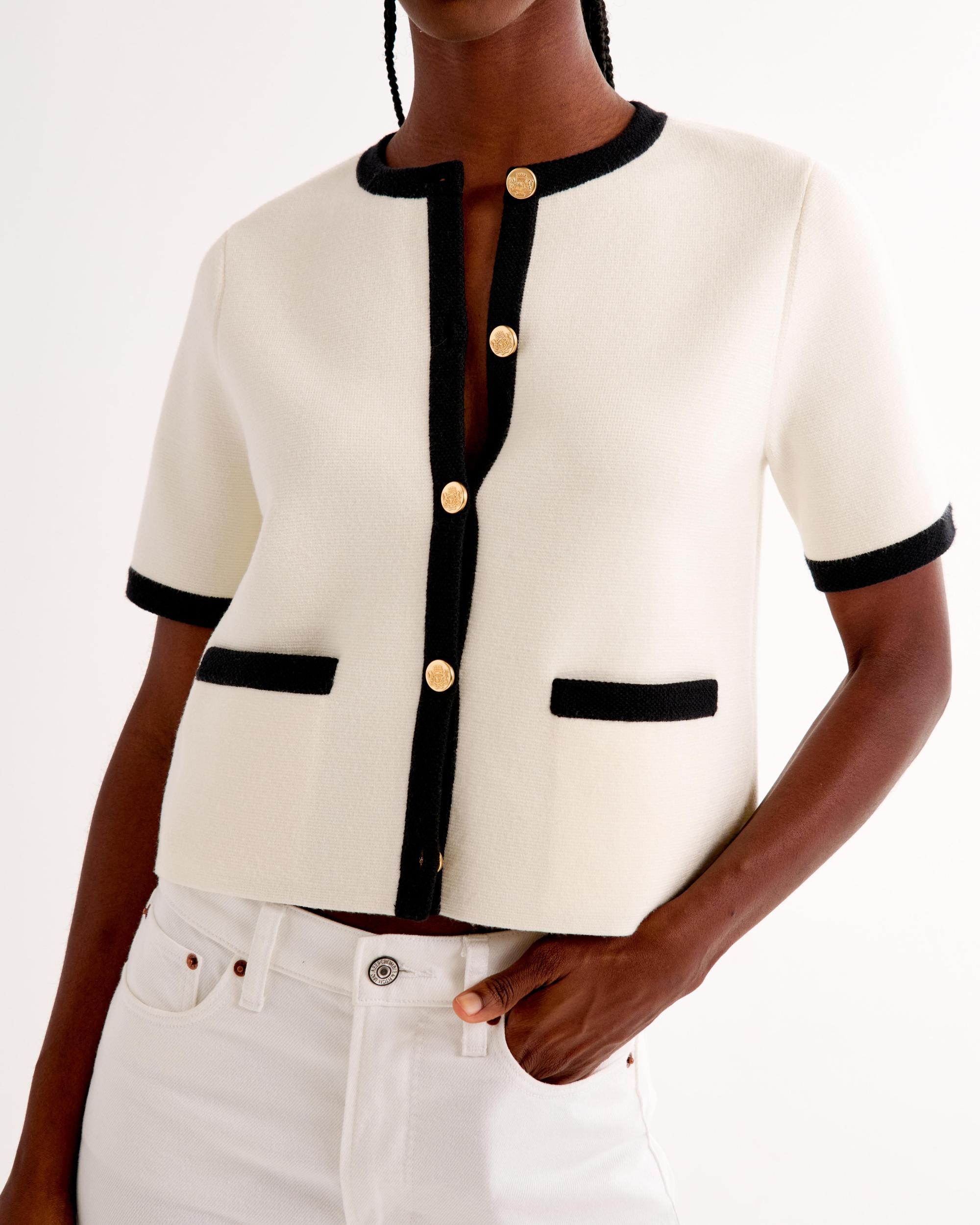 Leopard LuxeLoft Short-Sleeve Cardigan Product Image