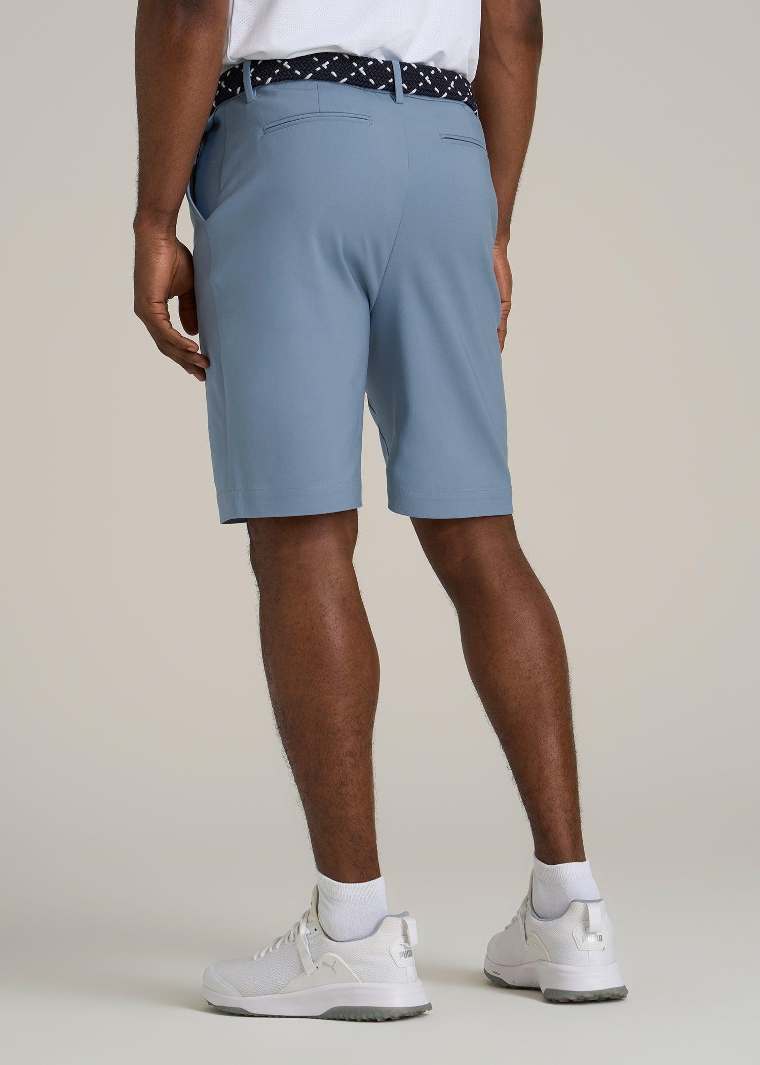 Tech Chino Shorts for Tall Men in Chambray Product Image