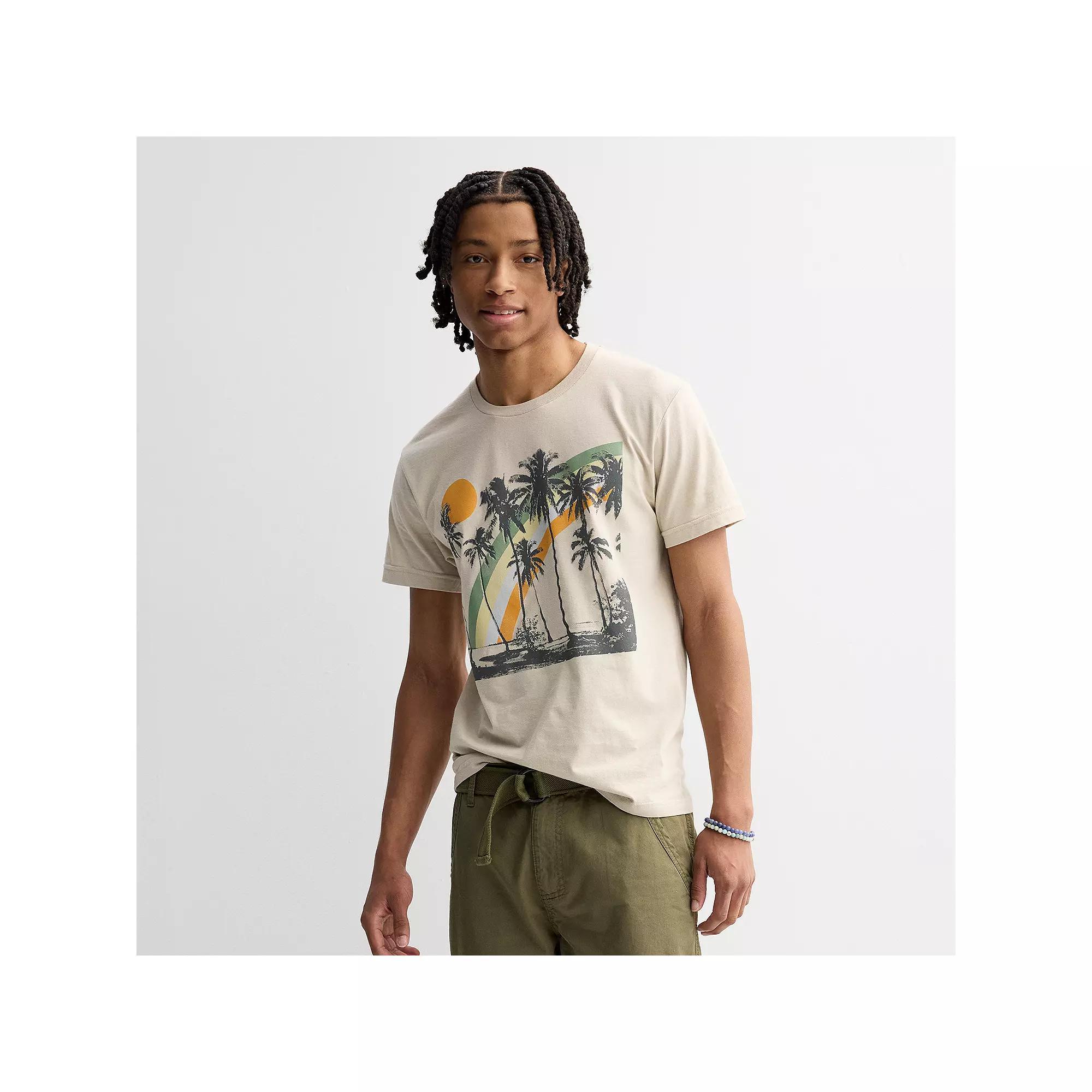 Men's Sunset Sands Graphic Tee, Size: Small, Brown Product Image
