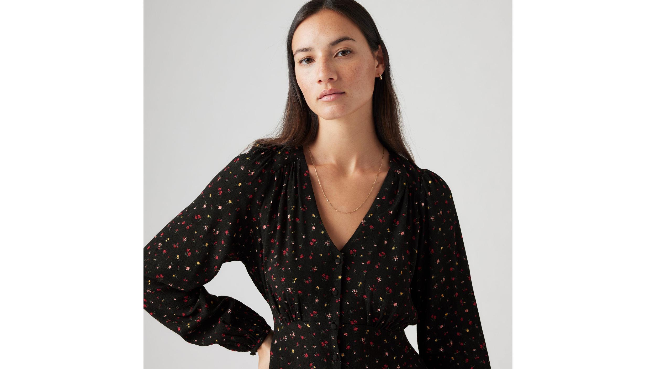 Sarina Long Sleeve Midi Dress Product Image