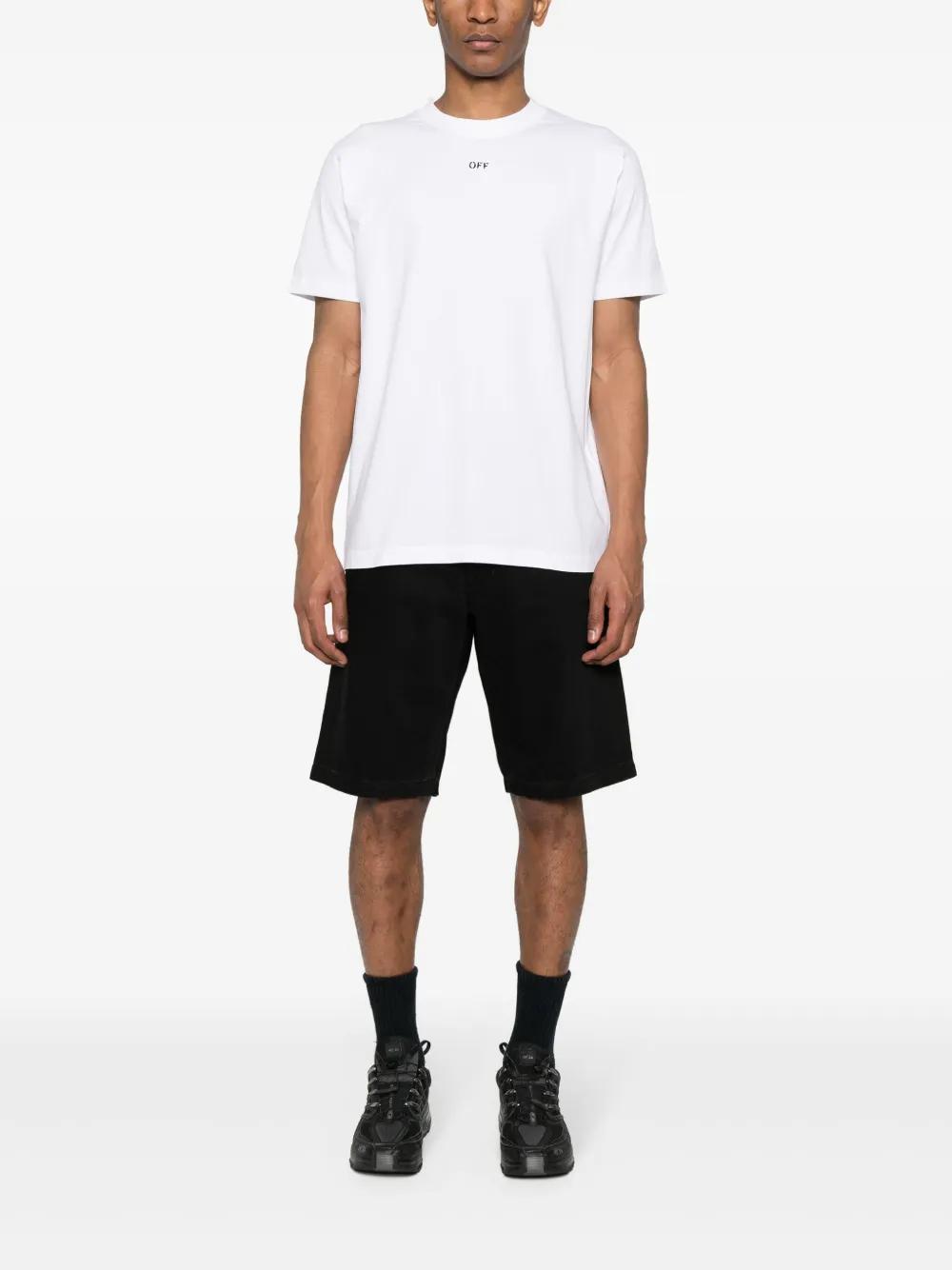 logo-print cotton T-shirt Product Image