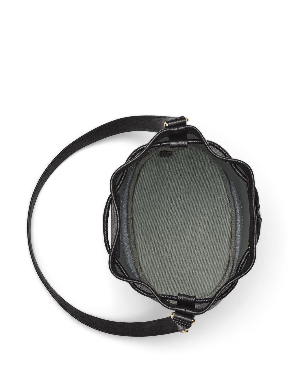 The Leather Shoulder bucket bag  Product Image
