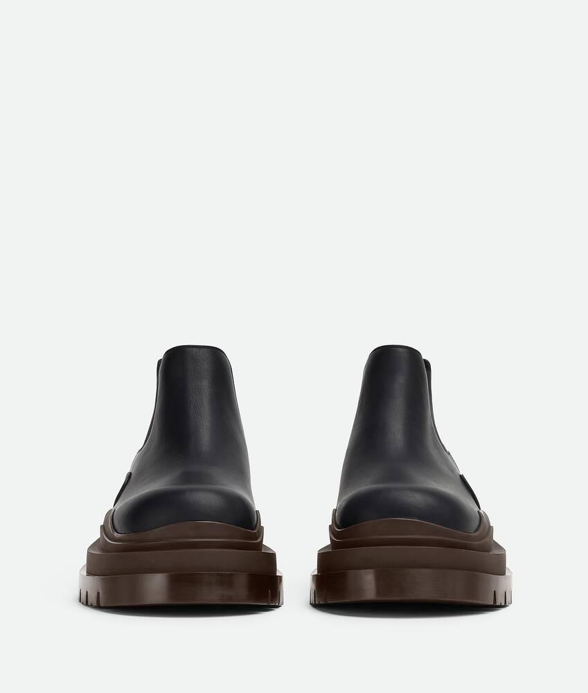 Men's Tire Chelsea Ankle Boot in Black ebony Product Image
