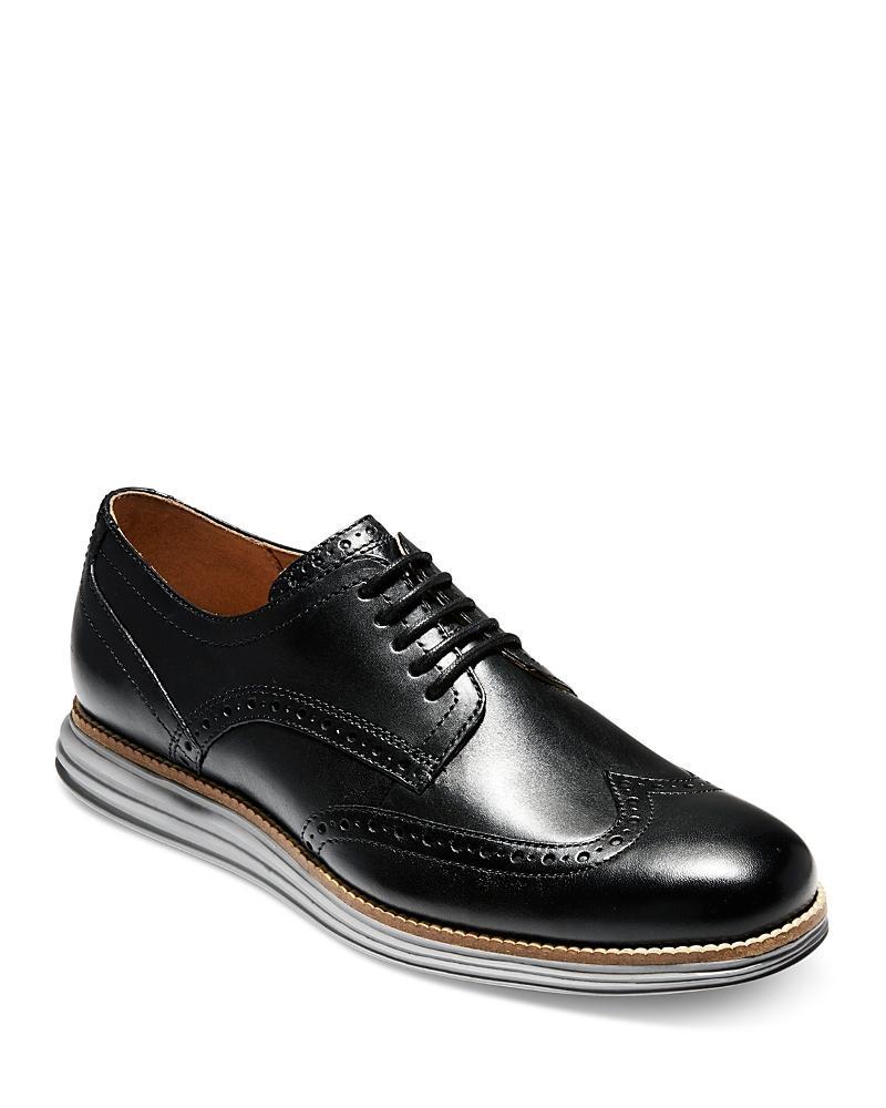 Mens Leather Wingtip Oxfords Product Image