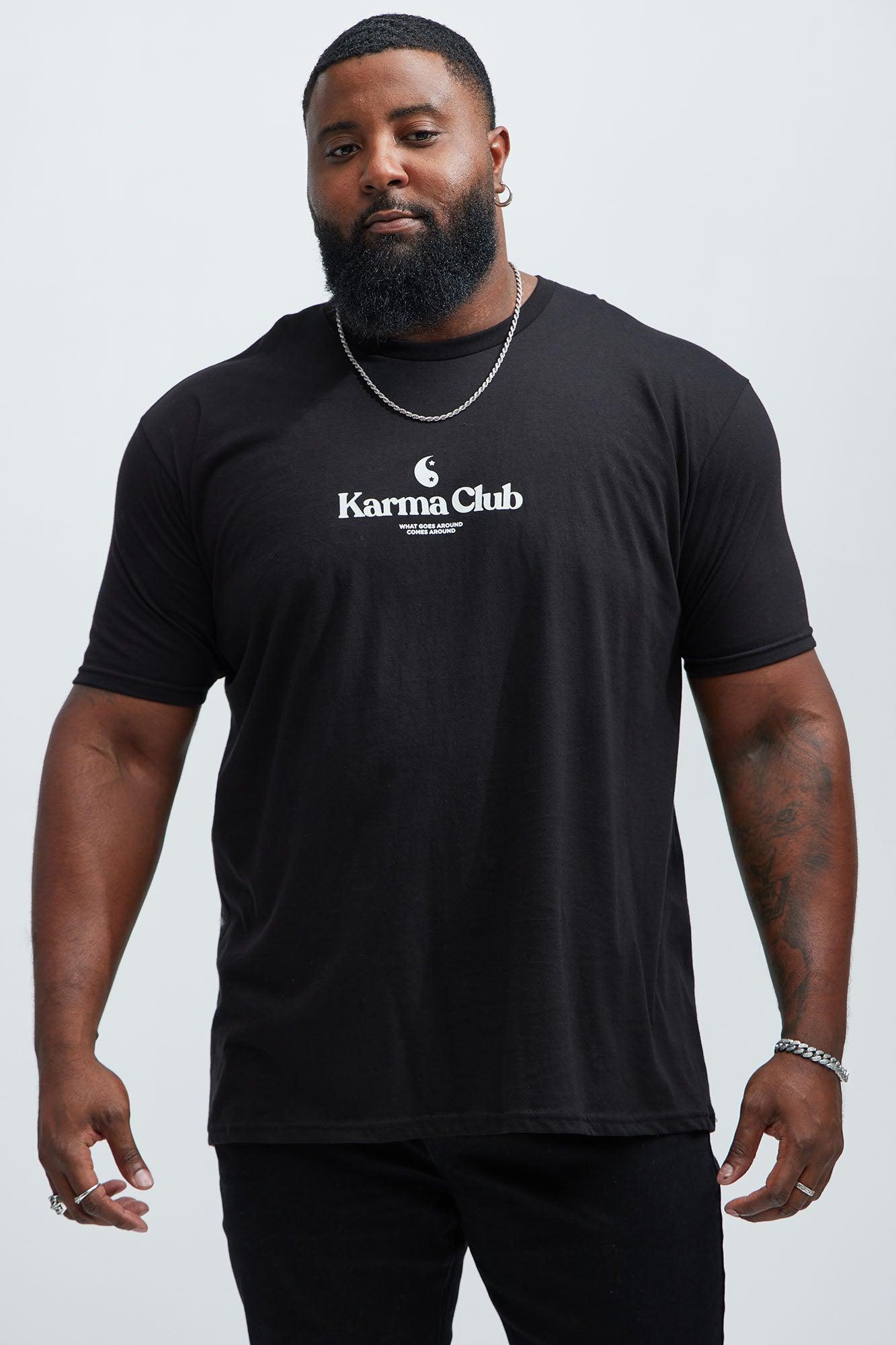 Karma Club Short Sleeve Tee - Black Product Image
