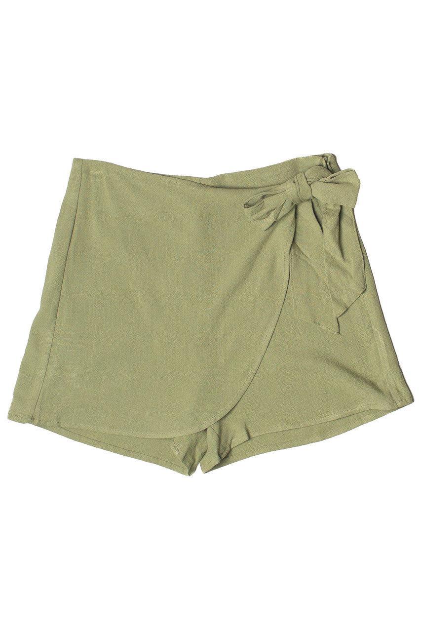 Linen Skort Product Image
